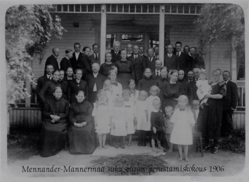 Sukuseuran kokous 1906