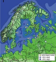 Jäätikkö Skandinaviassa